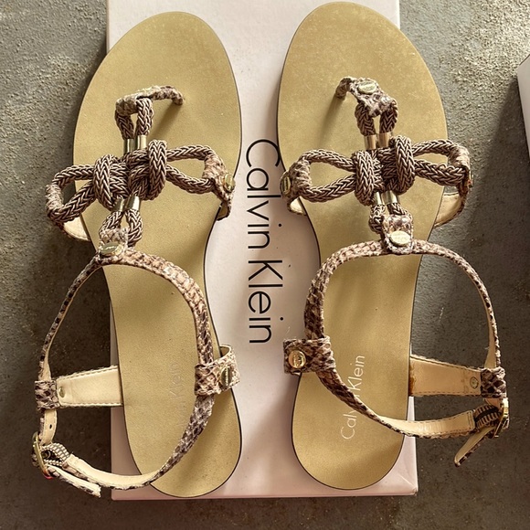 Calvin Klein Sandals size 7 - Picture 1 of 3